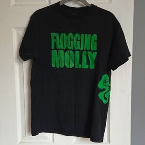 Vintage Flogging Molly Band Tee Size Unisex Small